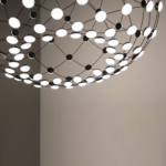 Luce Plan Mesh Suspension Lamp - Luxury Furniture Mercato Interiors
